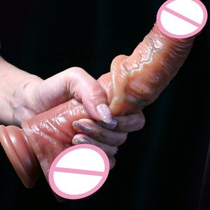 マッサージマッサージマッサージ女性セックスショップ用,大厚シリコーンディルドペニス - Product Image 2