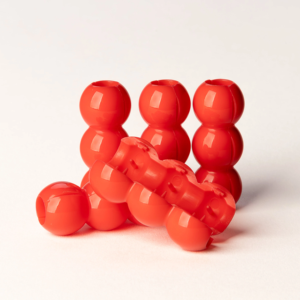 คลิปหนีบผมที่มีสีสันบนลูกปัดสำหรับการต่อสายรัดพลาสติกสำหรับเด็ก - Product Image 5