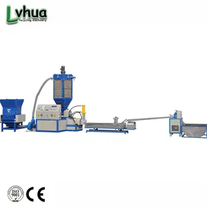 Lvhua integration of foam crushing loading pelletizing for plastic foam rgranulator recycling machine
