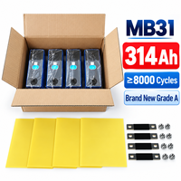 Untuk MB31 314Ah LiFePO4 3.2V Sel Prismatic Grade Baru untuk Baterai Penyimpanan Energi Surya Rumah Tangga 8000 Siklus Garansi 1 Tahun