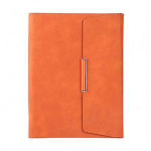 Custom Logo Creative Retro Leather Buckle Promotional A5 Business Notebook with Zodiac Forest <b>Paper</b> and UV Printing - Product Image 6