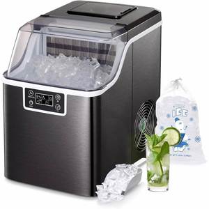Household Portable Electric <b>Mini</b> <b>Ice</b> <b>Maker</b> Machine 110v/220v Automatic Stainless Steel Housing Ball <b>Ice</b> <b>Maker</b> Making Machine - Product Image 1