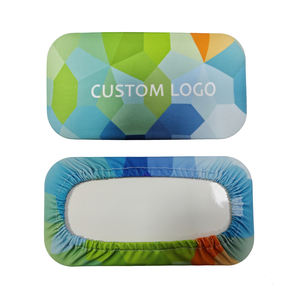 Защитные чехлы для очков для сноуборда и лыж из микрофибры с сублимационной печатью на заказ, аксессуары для спортивной оптики OEM - Product Image 1