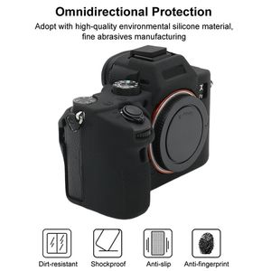Étui Appareil Photo en Gros pour <span class=keywords><strong>Sony</strong></span> <span class=keywords><strong>A7</strong></span> III / ILCE-7M3 / A7R III, Coque de Protection Souple en Silicone - Product Image 3