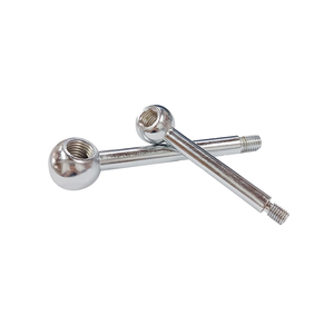 Poignée à rotule pivotante en acier au carbone pour volants industriels, poignée à boule en acier - Product Image 4