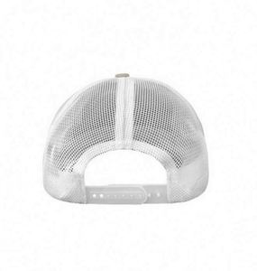 Casquette de baseball 6 panneaux en maille effet vieilli Tucker Hats, casquette de camionneur en coton lavé avec impression en relief, casquette de camionneur vierge - Product Image 3