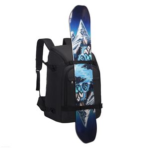 Free sample Ski Bag Snowboard <b>Backpack</b> Winter Sports Travel Bag Boot & Helmet Shoulder Strap <b>Light</b> <b>Weight</b> Easy Access Storage - Product Image 2
