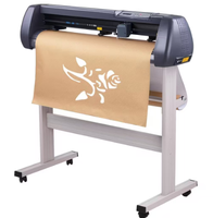 Plotter de Corte de Vinilo y Papel Totalmente Automático, Impresora de Etiquetas, Máquina para Hacer Letreros, Corte de Calcomanías con Contorno Automático