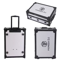 Flight case DJ en aluminium personnalisé pour contrôleur DDJ-SX/S1/T1, fabrication OEM en Chine, compatible avec les flight cases CDJ en aluminium