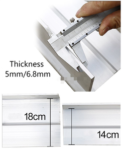 Règle vibrante en alliage d'aluminium d'accessoires de règle de nivellement de <span class=keywords><strong>béton</strong></span> pour le trottoir de ciment - Product Image 4