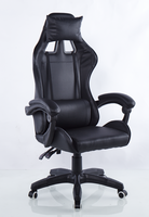 Nouvelle Chaise de Gaming 2026 en Cuir PVC à Dossier Haut, Chaise de Course Pivotante pour Ordinateur