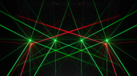 Projecteur de scène MOKE 150W LED Bee Eye à 8 bras, lumière mobile RGBW, laser, stroboscope, DMX512, activé par le son, pour DJ, discothèque, fête, mariage, bar