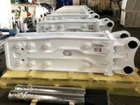 Brise-roche hydraulique Shansong de haute qualité et durable pour excavatrices de 3 à 50 tonnes dans le secteur de la construction et de l'exploitation minière