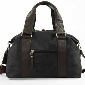 Sac de voyage et de sport vintage en toile pour homme et femme, grand format, à bandoulière, fourre-tout, sac de nuit, sac de week-end, sac de sport extérieur - Product Image 6