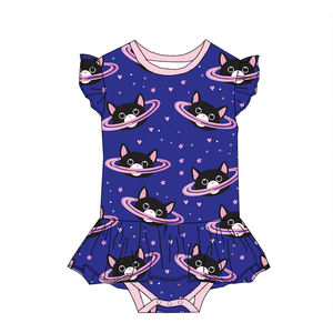 Maillots <span class=keywords><strong>de</strong></span> <span class=keywords><strong>bain</strong></span> une pièce à volants pour enfants, production en série, imprimé animal personnalisé, <span class=keywords><strong>combinaison</strong></span> d'été pour bébés filles, maillots <span class=keywords><strong>de</strong></span> <span class=keywords><strong>bain</strong></span> <span class=keywords><strong>de</strong></span> plage - Product Image 2