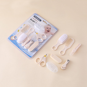 Aksesori bayi baru lahir terbaru 7 buah <span class=keywords><strong>kit</strong></span> perawatan bayi Portable Soft <span class=keywords><strong>Healthcare</strong></span> barang perawatan harian rumah perjalanan - Product Image 3