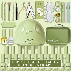 Chuyên nghiệp làm móng tay thiết lập với <span class=keywords><strong>LED</strong></span> công cụ Kit và đèn UV Nail Polish gel cho Salon sử dụng - Product Image 4