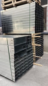 Casseroles à câbles galvanisées à chaud, cassettes à câbles en acier de type cheminée, cassettes à câbles métalliques galvanisées à chaud - Product Image 6