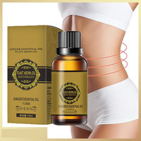 Huile essentielle pour gingembre gingembre, favorise la perte de poids rapide, huile de Massage, hydratante, Solution nourrissante pour les cheveux, soins du corps