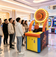 STARAMUSE Machine de boxe arcade Dragon Fist avec accepteur de billets personnalisé, pour sports de combat, fonctionnement à monnayeur, version anglaise