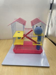 Di plastica gabbia del criceto/commercio all'ingrosso criceto gabbia/gabbia Dell'animale Domestico - Product Image 5