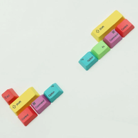 Accessoires pour claviers Ancreu Profil OEM PBT Mac WIN 10 touches Gravé au laser Keycaps