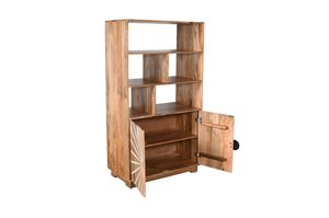 Étagère en bois de qualité export pour bureau et bibliothèque – Mobilier en bois haut de gamme pour bureau à domicile, salle d'étude, bibliothèque, hôtel - Product Image 4