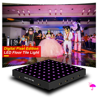 SHTX Vente chaude Plancher de danse LED miroir infini 3D imperméable magnétique pour mariage, fête, discothèque, boîte de nuit, plancher de danse en verre extérieur