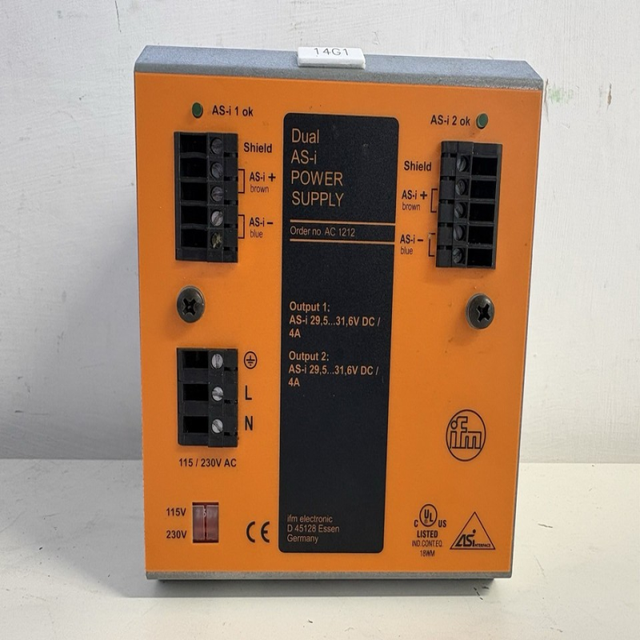 Brand New Electronic Ac1212 Dual As-i Power Supply Automate Programmable Plc