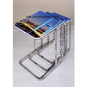 Nuevo Juego de Mesa de Centro Cuadrada de Diseño Creativo, Moderna, Sencilla, de Lujo, con Acabado de Alta Gama, Accesorios para Muebles de Sala de Estar - Product Image 1