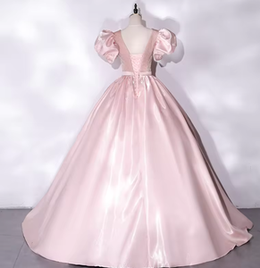 Buổi tối ăn mặc tutu váy trên chạy công chúa thanh nhạc nghệ thuật thử nghiệm sinh viên chủ nhà hát Bel canto ăn mặc nữ nước ánh sáng Satin - Product Image 4