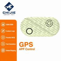 Traceur GPS intelligent compact et étanche pour animaux de compagnie avec Bluetooth, localisation en temps réel via application, alerte géofence et autonomie de plus de 20 heures pour chats et chiens
