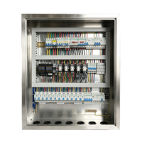Caja de Distribución de Energía Metálica 3P, Panel de Distribución Eléctrica Integrado con MCB de 100A, Frecuencia de Operación de 50Hz