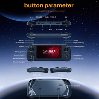 Nouvelle console de jeu portable SF3100 2026 avec processeur double cœur 1.2G, 2 Go de RAM DDR3 et grand écran de 4,5 pouces