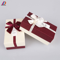 Luxury Custom Paper Box Packaging Gift Box with Ribbon Bowknot