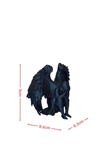 Estatua de Ángel Llorón Impresa en 3D, Decoración Gótica para el Hogar, Figura en Miniatura, Arte Oscuro, Adorno de Escritorio, Ángel <span class=keywords><strong>Triste</strong></span> - Product Image 5