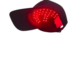 Casque de physiothérapie LED pour <span class=keywords><strong>la</strong></span> croissance des cheveux, rouge et bleu 660nm 450nm 850nm, chapeau électrique à lumière rouge, traitement anti-chute de cheveux, masseur de tête - Product Image 1