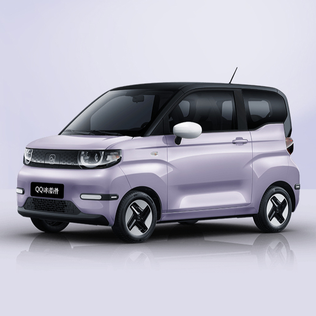 2026 New Chery Mini Electric Car Ice Cream QQ Cream 4 Seats New Small EV Vehicle for Adults Energy Efficient Automotive