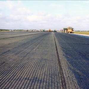 Panel de rejilla de plástico para construcción de ingeniería Civil, malla de basalto, muro de retención de geomalla - Product Image 1