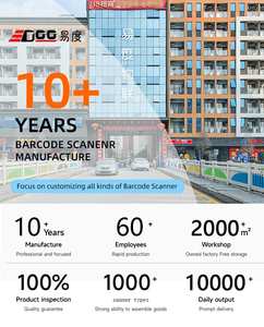 EDOO R43 Nuevo Escáner de Dedo Tipo Anillo Mini Lector de Código de Barras de Bolsillo Inalámbrico 2D Portátil para Logística y Almacenamiento - Product Image 5