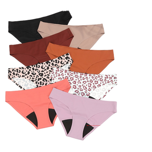 Pantalones Sanitarios de Cintura Baja con Estampado Transfronterizo de Cuatro Capas para Mujer, Talla Grande, a Prueba de Fugas, para la Menstruación - Product Image 6