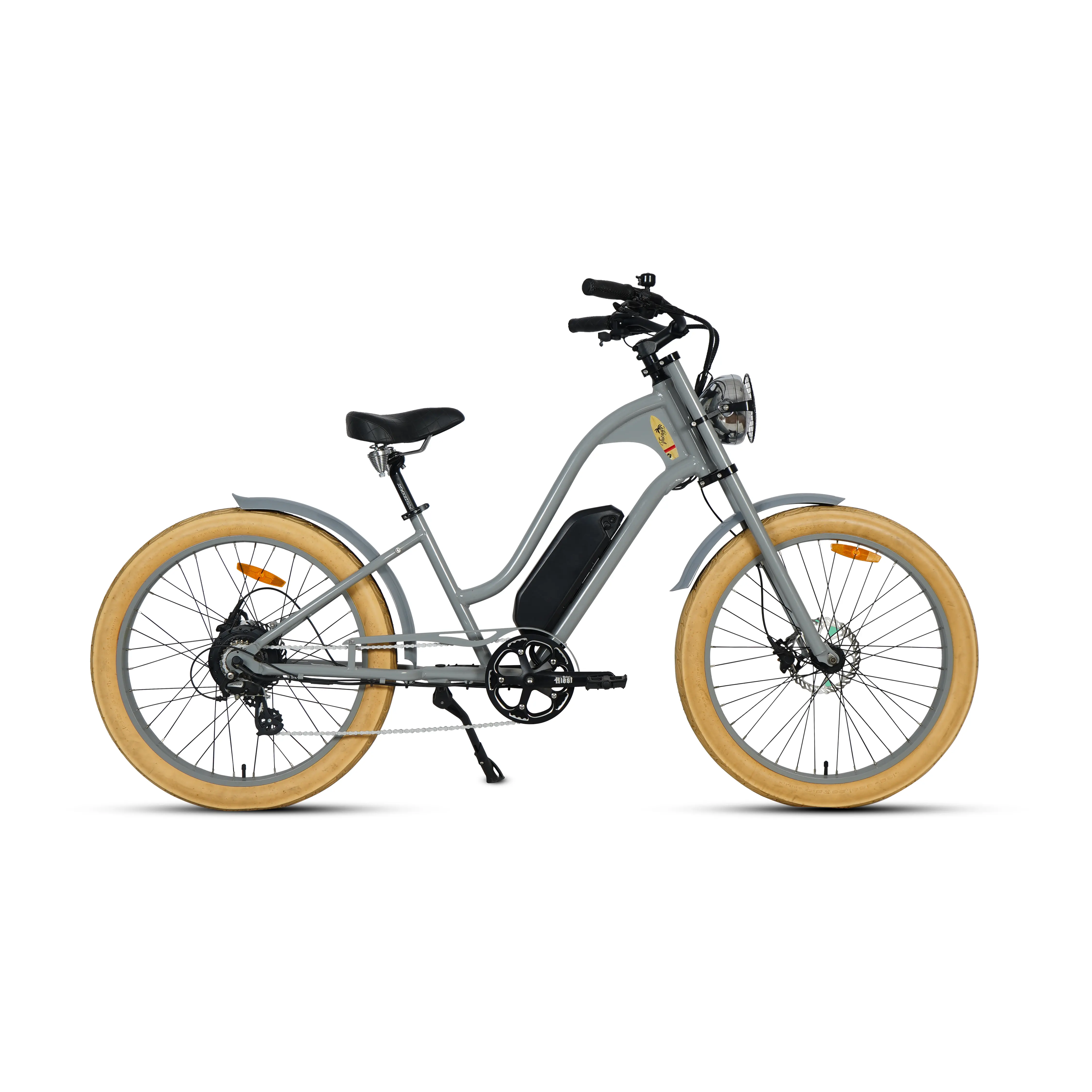 Bicicleta eléctrica de neumáticos gruesos de 500W, ebike de 26 pulgadas, 35 km/h, velocidad máxima, 48V, 15ah, bicicleta eléctrica con batería de alta capacidad
