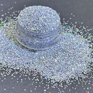 High Quality Holographic Glitter Dust Powder 1/256 Extra Fine Bulk for Craft Resin Wall Paint Nail Decoration - Product Image 1