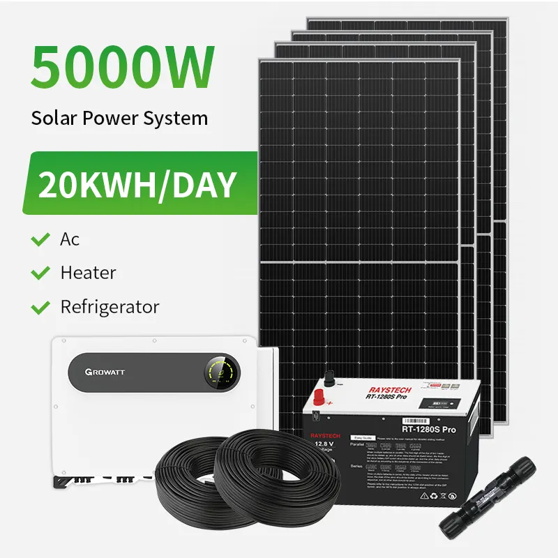 집 전체 220V 3-6KW 6-10KW 오프 그리드 태양 광 발전기 시스템 가정용 태양 에너지 시스템을 실행