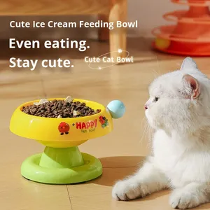 Tigela de Aço Inoxidável para Gatos, Com Design Fofo, Antiderrapante, Proteção para o Pescoço, Tigela Alta para Ração de Gato e Água para Cães e Gatos - Product Image 4