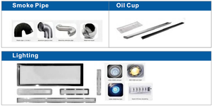 Bon prix bonne qualité coin <span class=keywords><strong>rond</strong></span> T forme cuivre moteur cuisine cheminée cuisinière extracteur de fumée échappement <span class=keywords><strong>hotte</strong></span> - Product Image 5