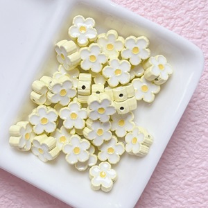 Las cuentas sueltas de aceite de goteo de aleación de flores frescas de verano más populares DIY materiales hechos a mano accesorios de joyería - Product Image 6