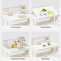 Blocs de construction nouveau Design activité enfants peinture conseil bureau Art Table d'apprentissage jouets éducatifs enfants dessin Table de jeu