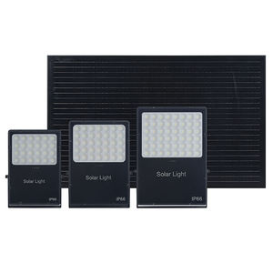 Reflector Solar LED de 50W para Exteriores, Lámpara Impermeable IP66 con Panel para Jardín, Patio, Plaza - Product Image 1