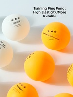 Vente directe - Table de ping-pong professionnelle trois étoiles pour l'entraînement, la compétition, l'école, la salle de sport - Nouveau ABS40+ haute élasticité, légère